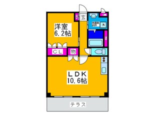 ガ－デンヒルズⅡの物件間取画像